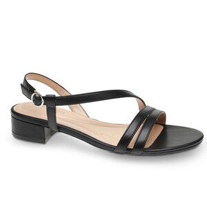 Easy Spirit Glenni Women’s Strappy Sandals 8.5 Wide Comfort Heel Open Toe Shoes
